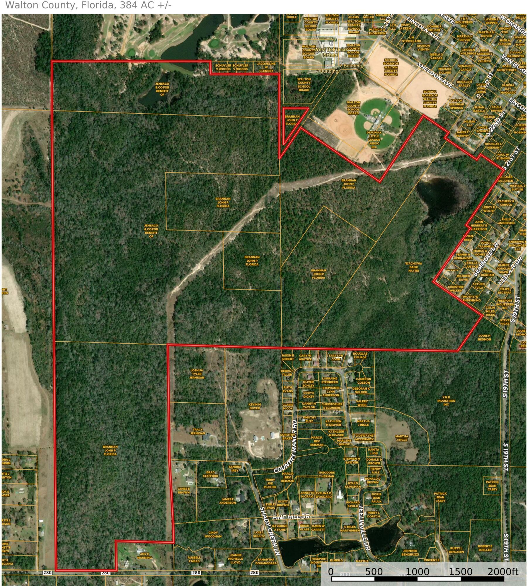 Property Photo: 384 Acres Bob Sikes Road FL 32433