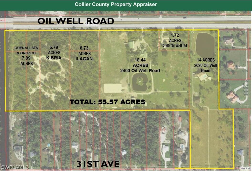 Property Photo: Xxxx Oil Well Road FL 34120