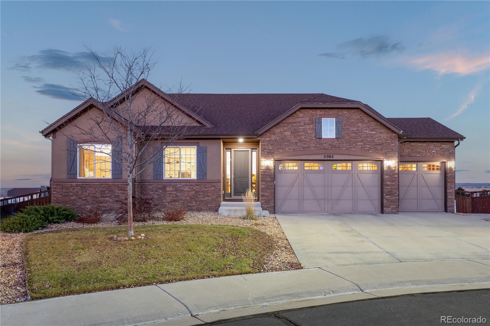 Property Photo:  5902 Hoofbeat Place  CO 80108 