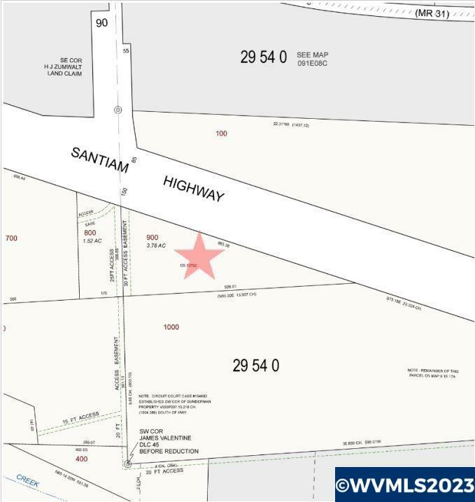 Property Photo:  Santiam (Parcel 091e17b000900) Hwy  OR 97383 