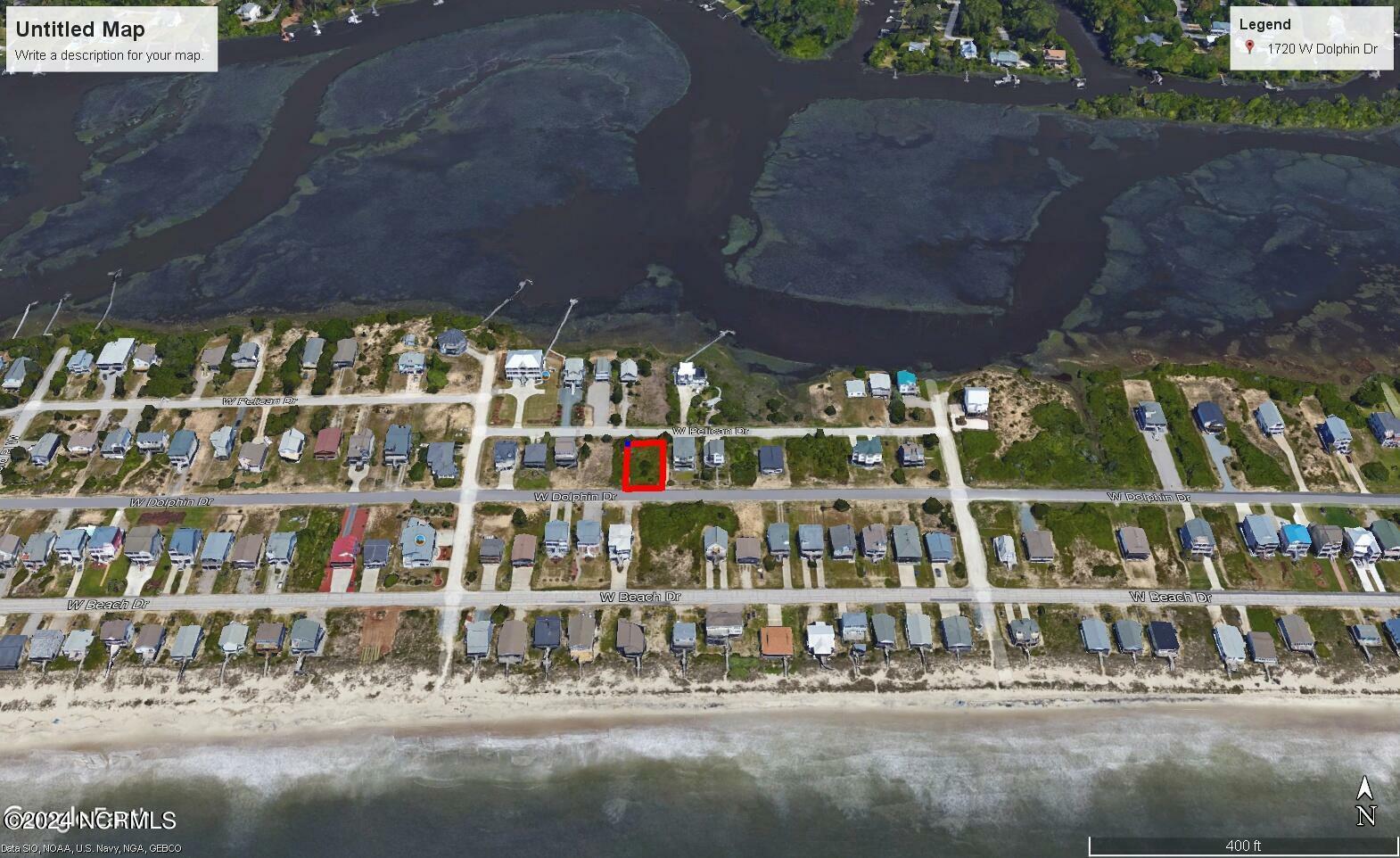 Property Photo:  1720 W Dolphin Drive  NC 28465 
