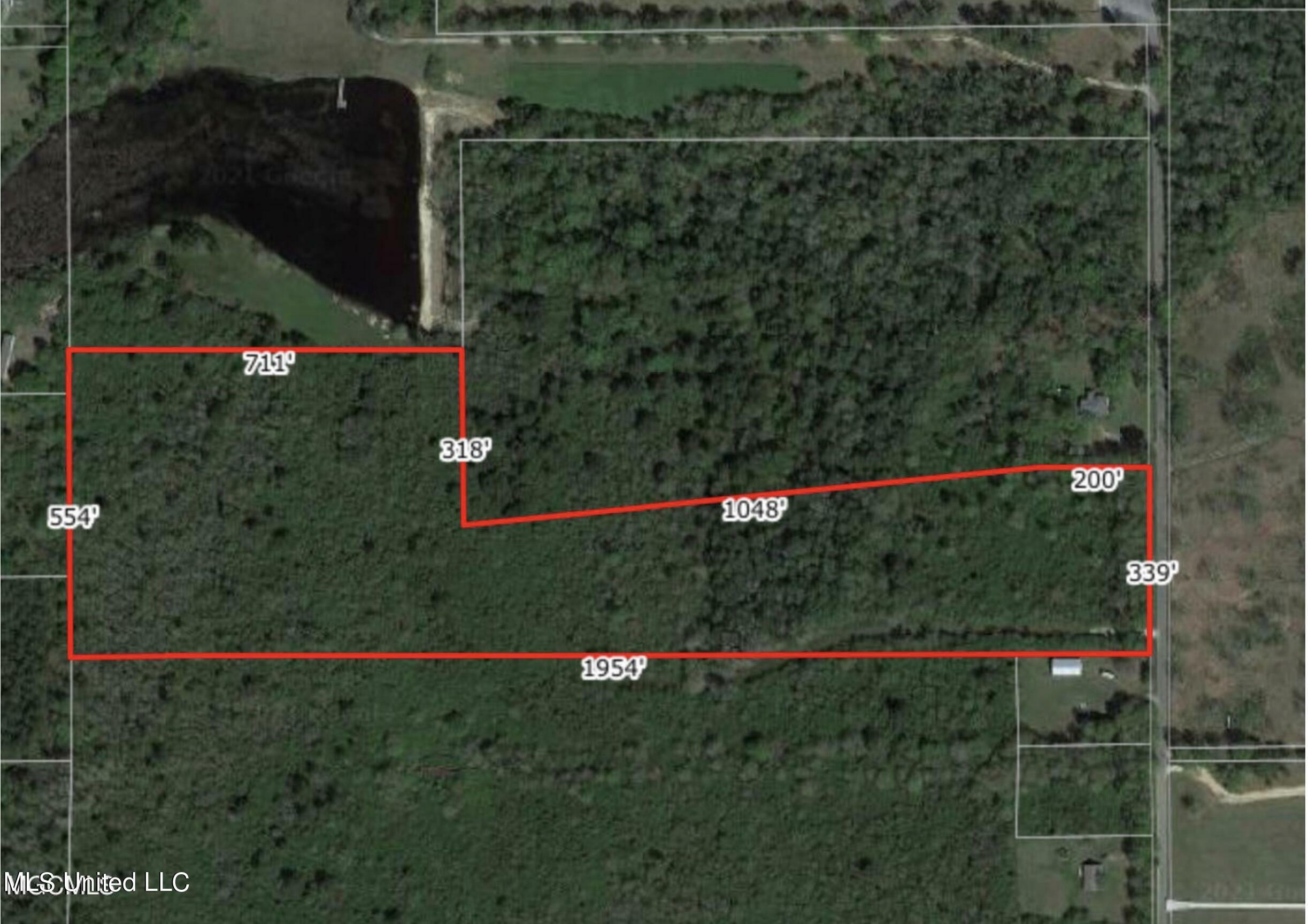 Property Photo:  17.6 Acres Bayou Bernard Road  MS 39503 