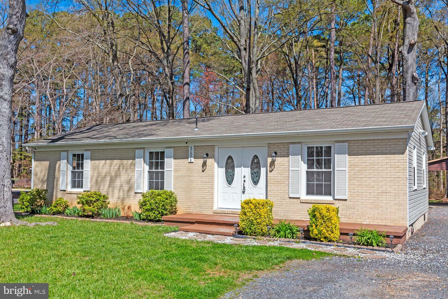 Property Photo: 47978 Mary Lynn Drive MD 20653