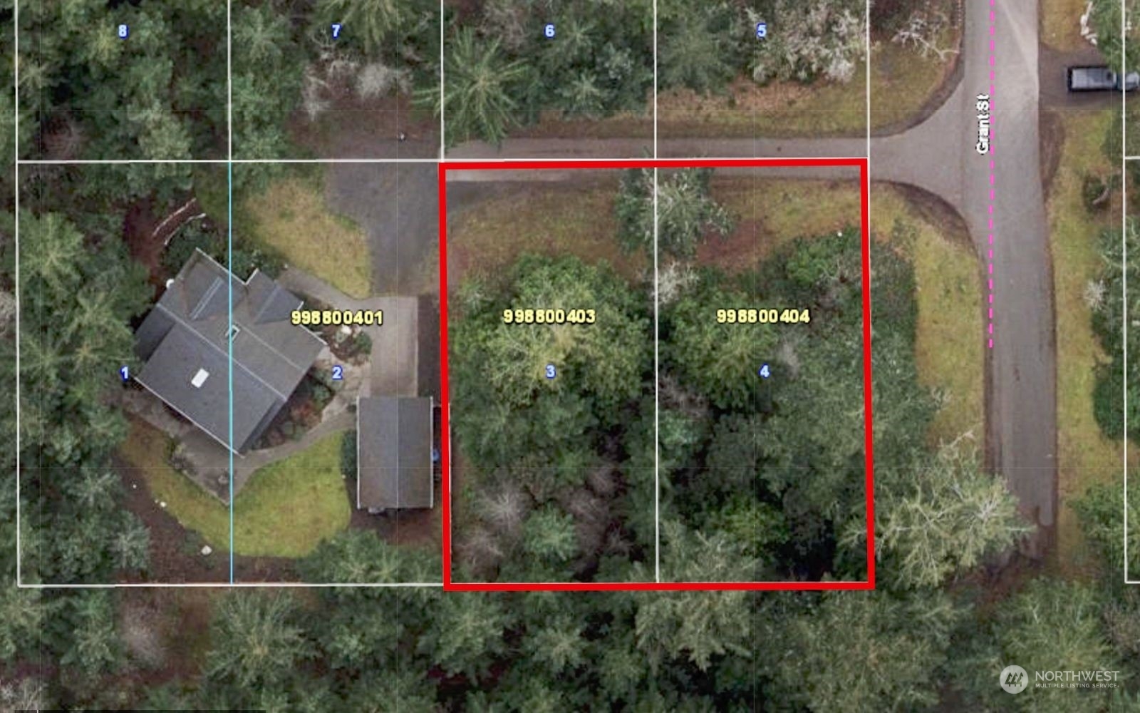 Property Photo:  0 Grant Street Lot 3&4  WA 98368 