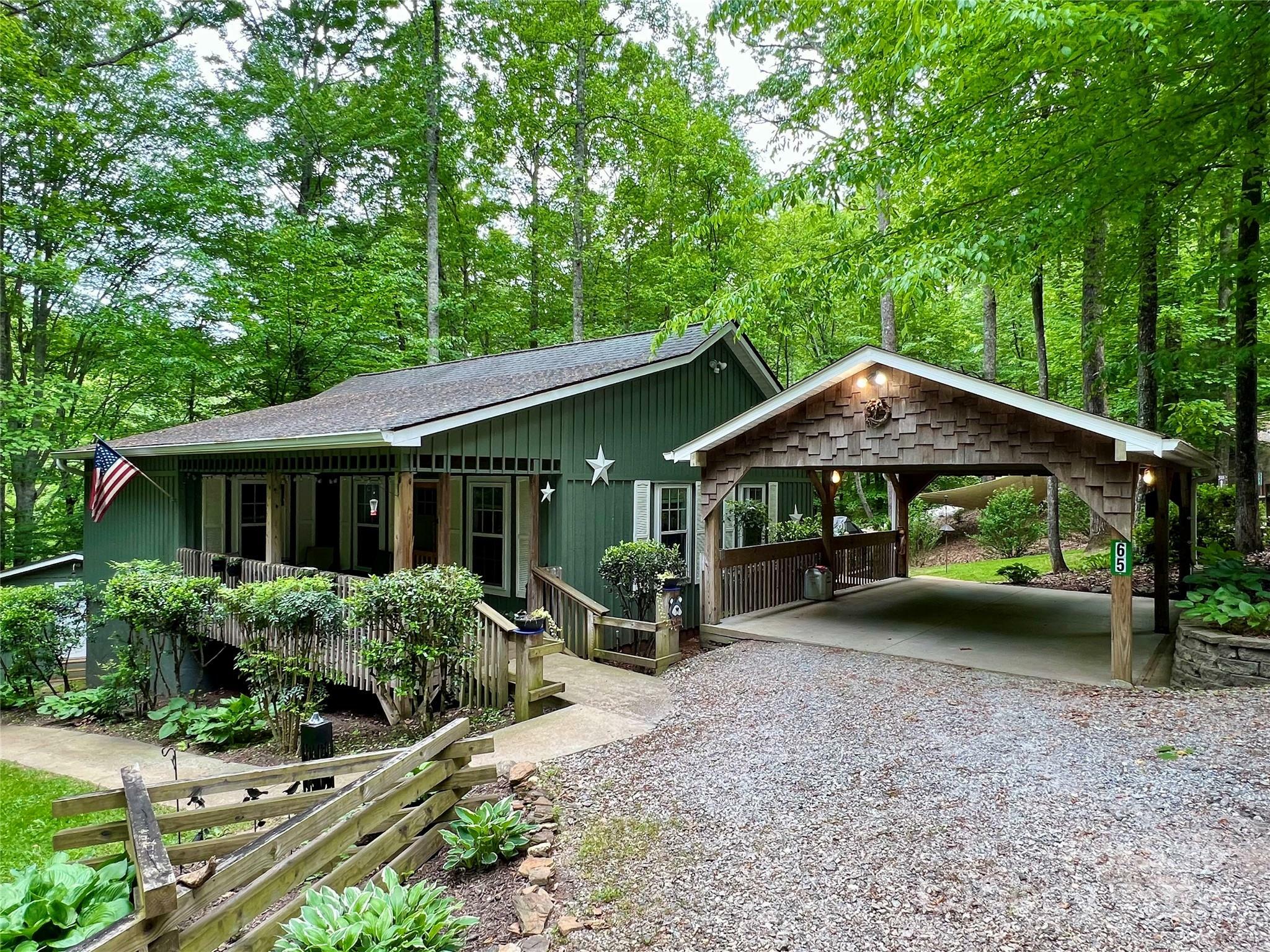 Property Photo:  65 Chickadee Hollow Lane  NC 28792 