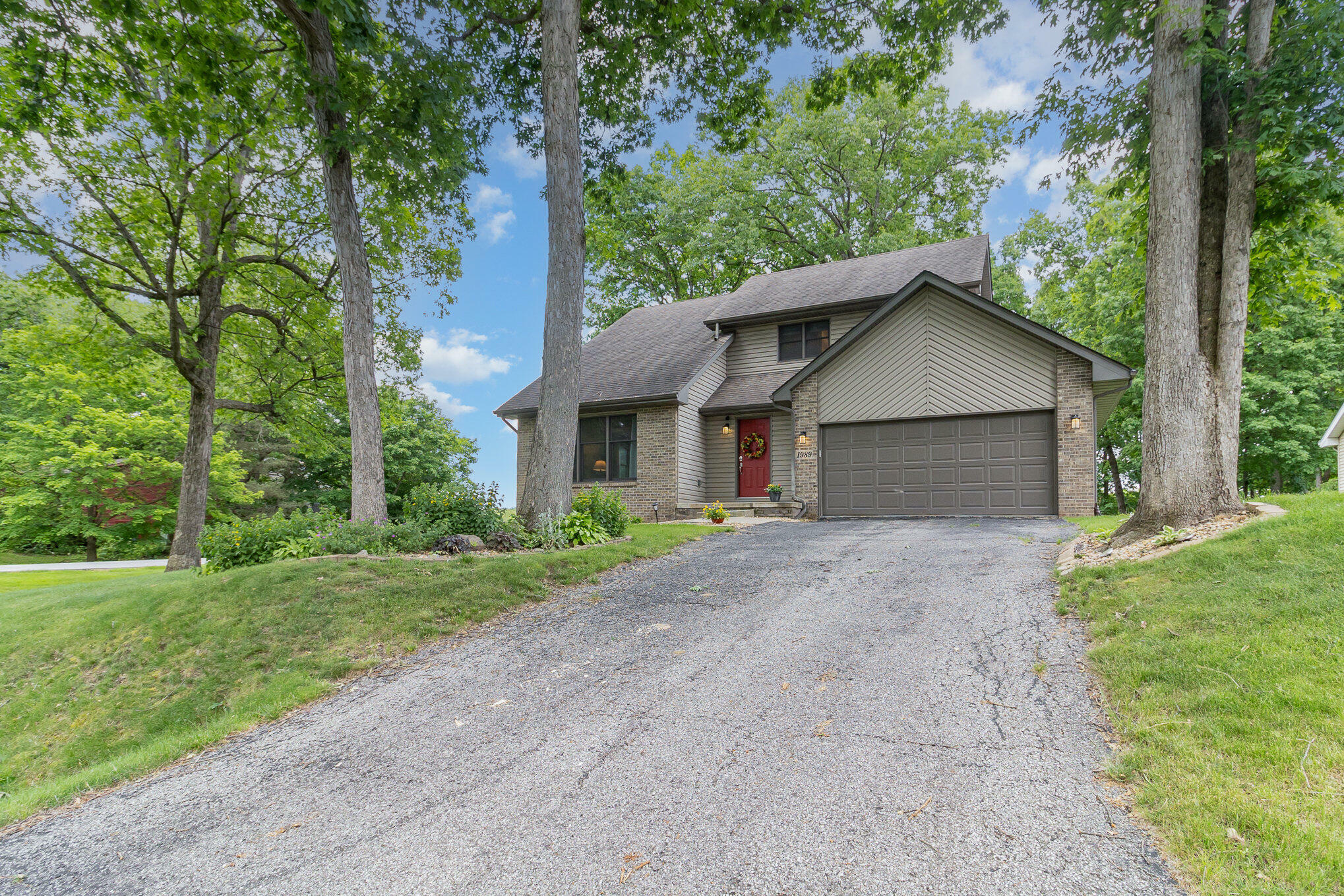 Property Photo:  1989 Hidden Valley Drive  IN 46307 