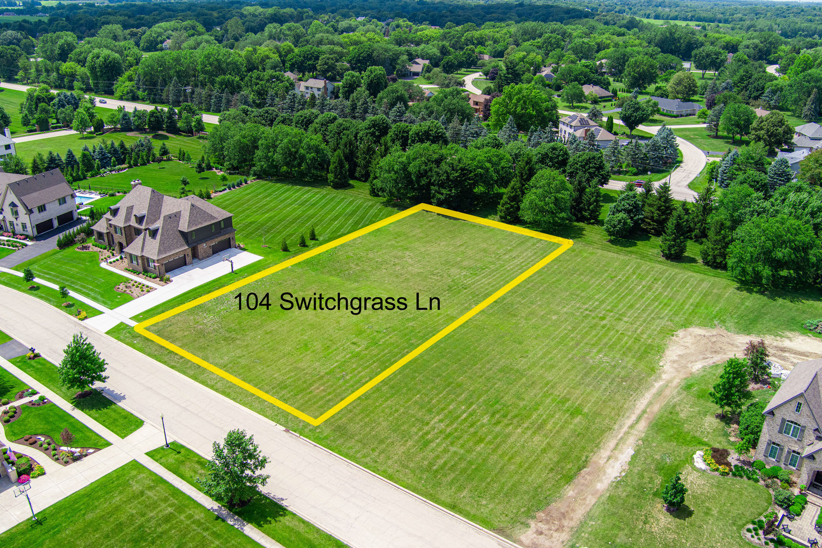 Property Photo:  Lot 104 Switchgrass Lane  IL 60175 
