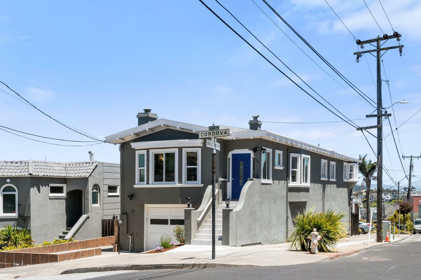 Property Photo:  585 Cordova Street  CA 94112 