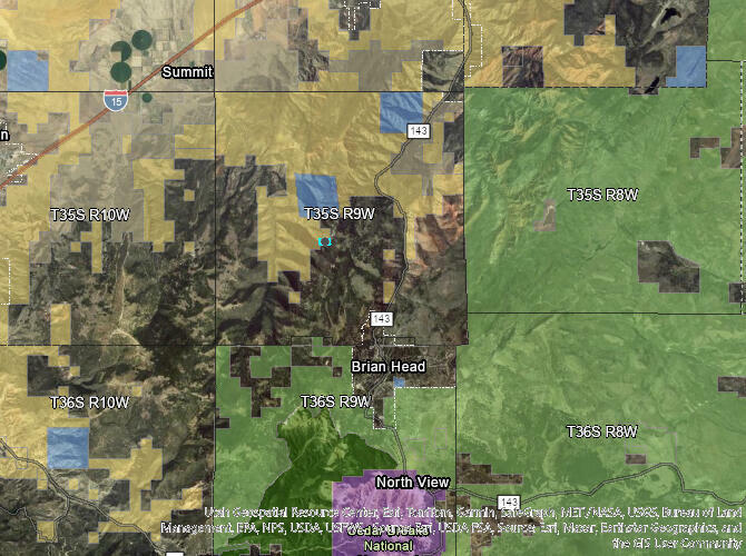 Property Photo:  20 Acres West Of Dry Lakes Rd  UT 84719 