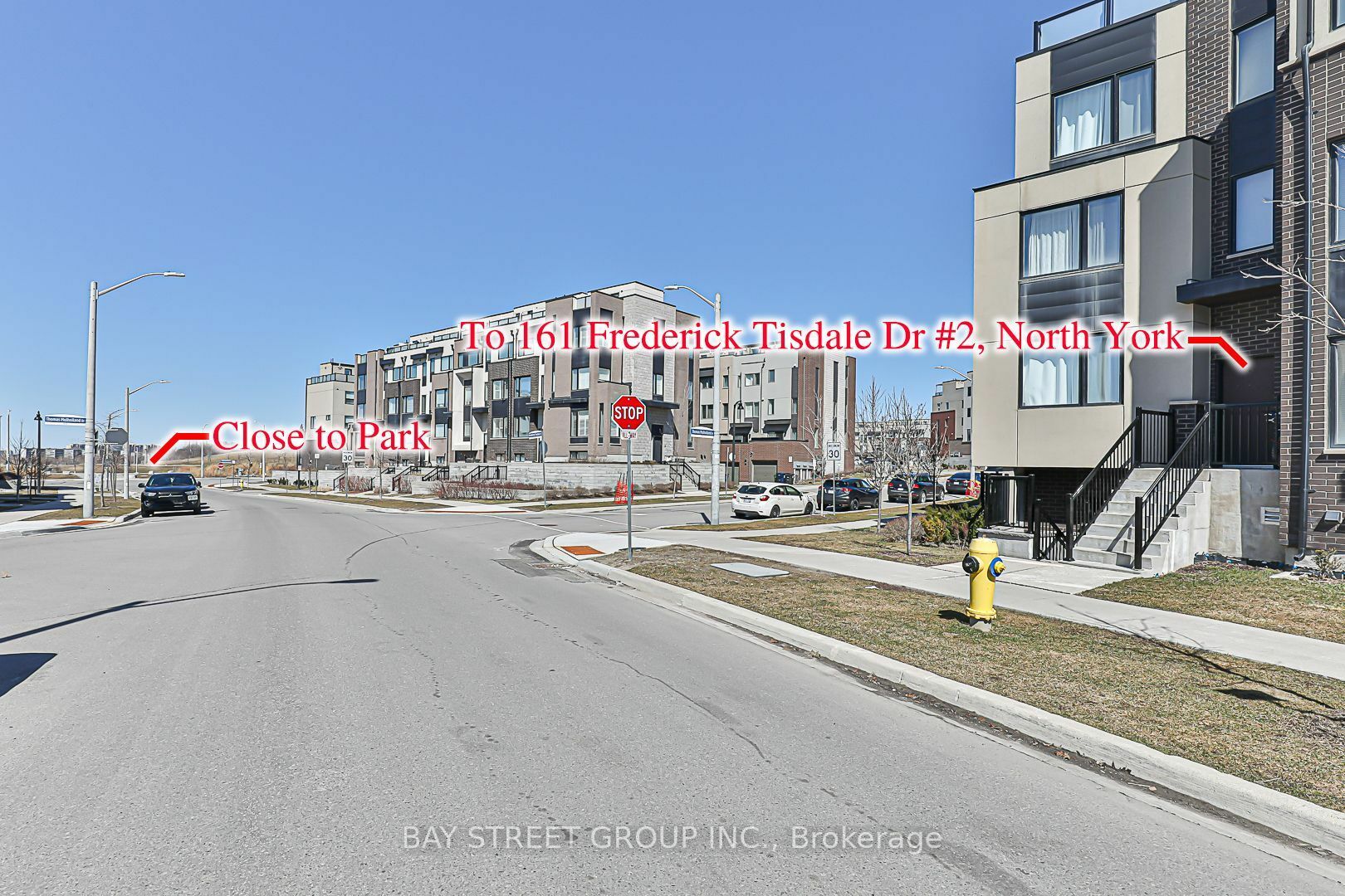 Property Photo:  161 Frederick Tisdale Dr 2  ON M3K 0B5 