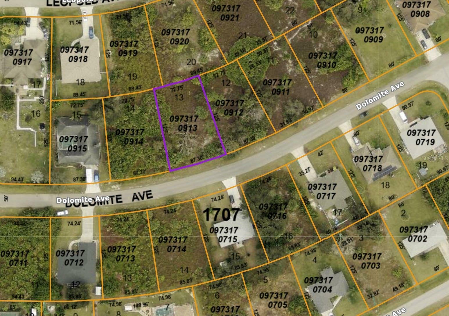 Property Photo:  Lot 13 Dolomite Avenue  FL 34287 