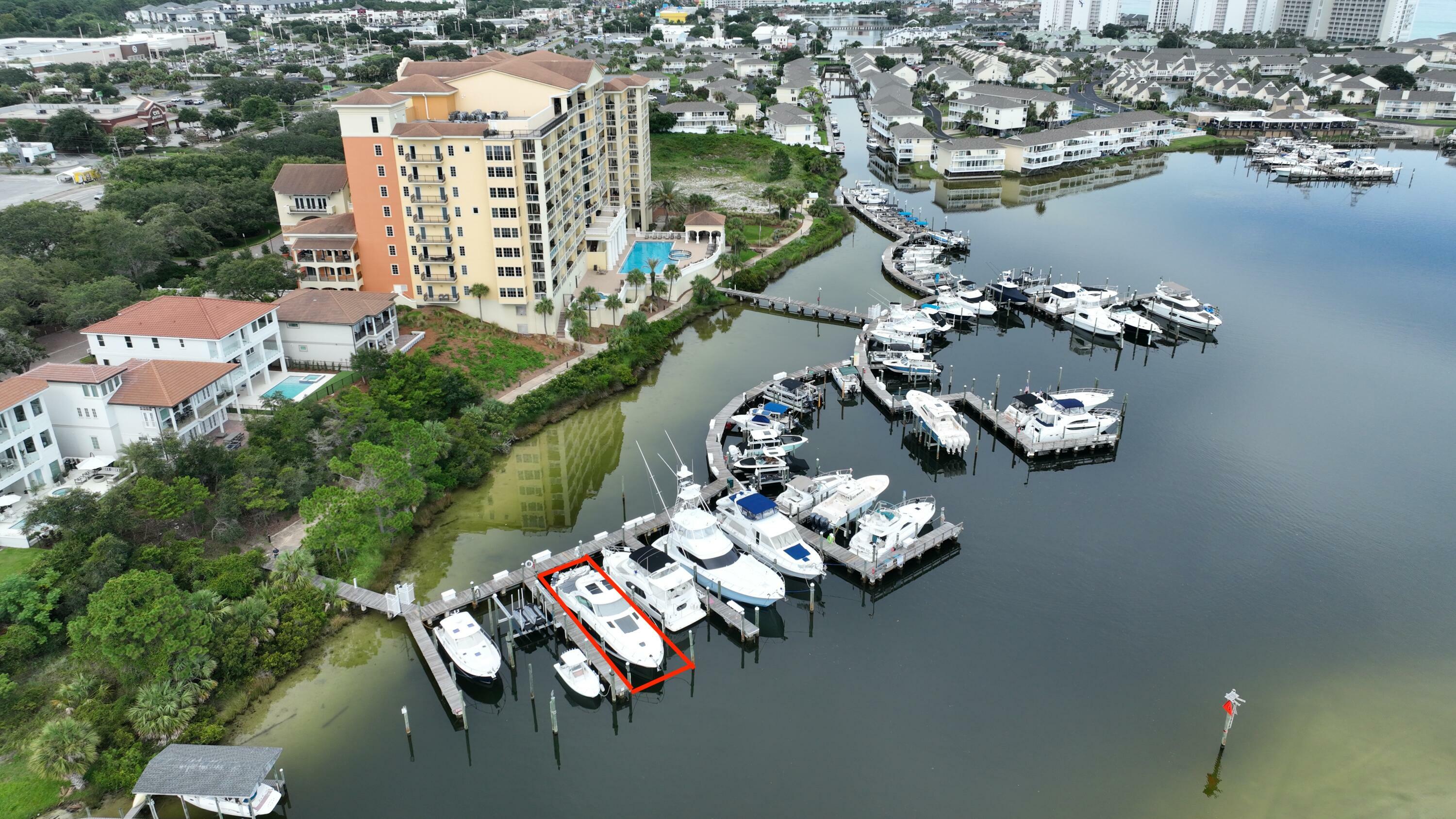 Property Photo:  770 Harbor Boulevard Slip E4  FL 32541 