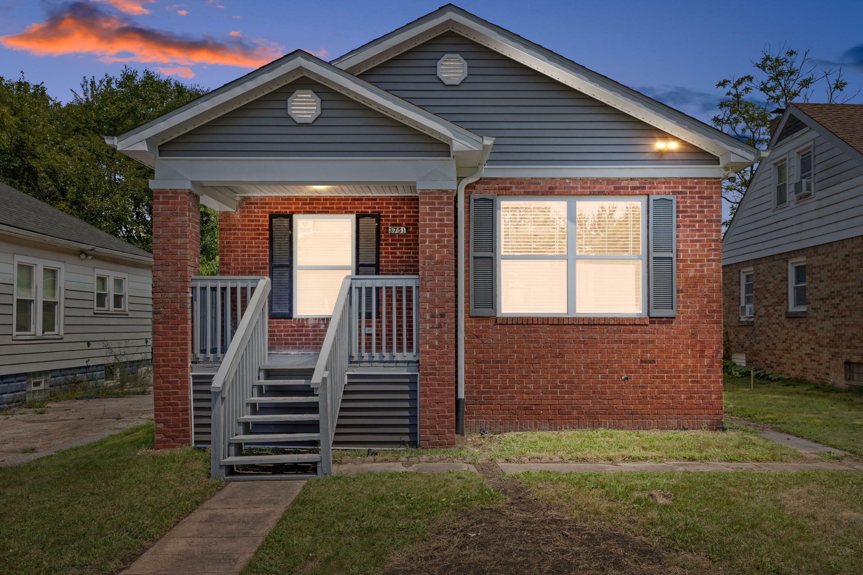 Property Photo: 3751 Van Buren Street IN 46408