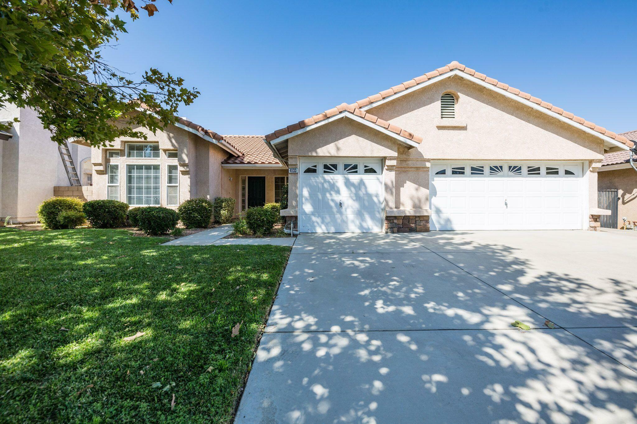 Property Photo:  4133 De Anza Drive  CA 93551 