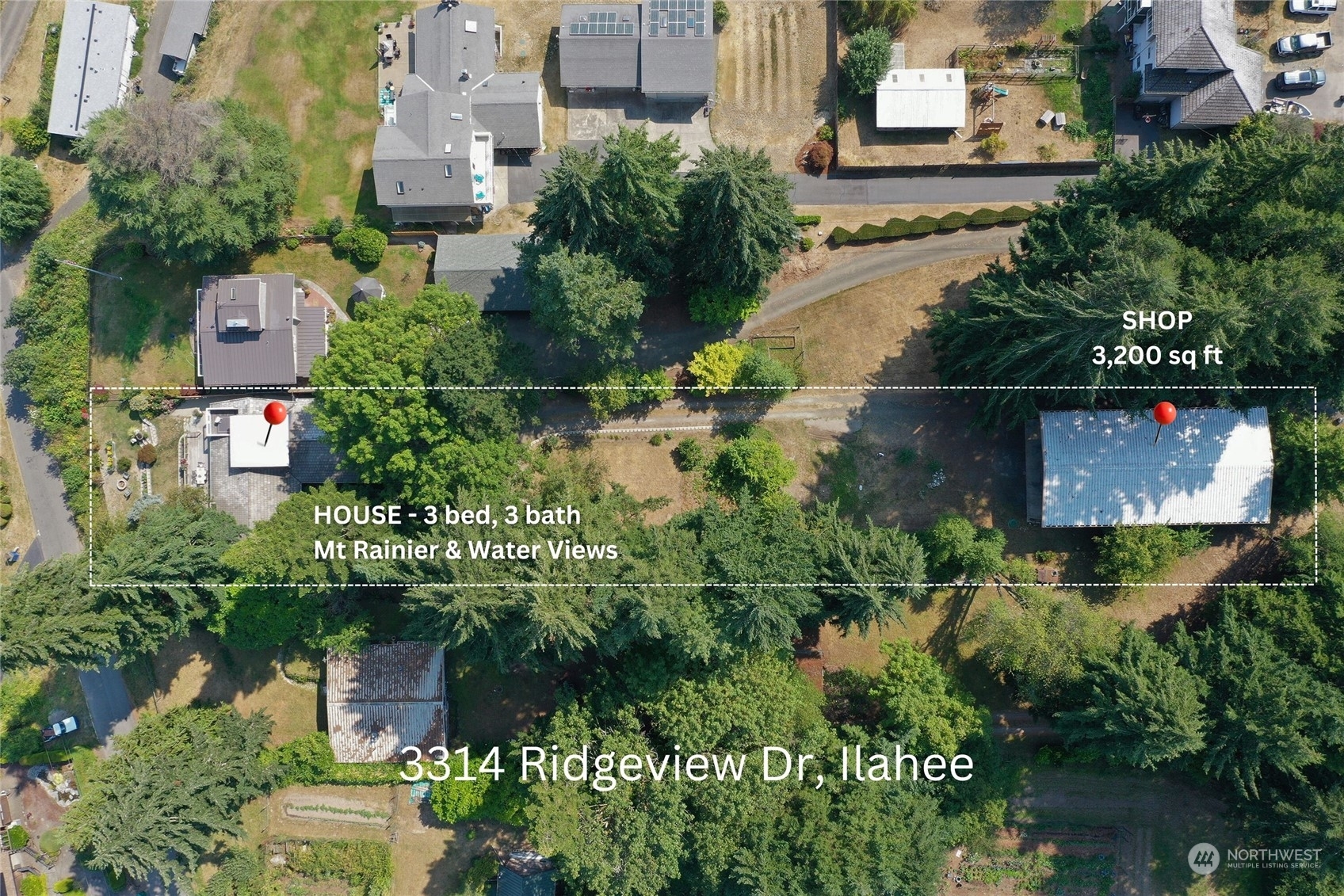 Property Photo:  3314 Ridgeview Drive NE  WA 98310 