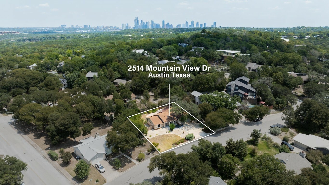 Property Photo:  2514 Mountain View Drive  TX 78704 