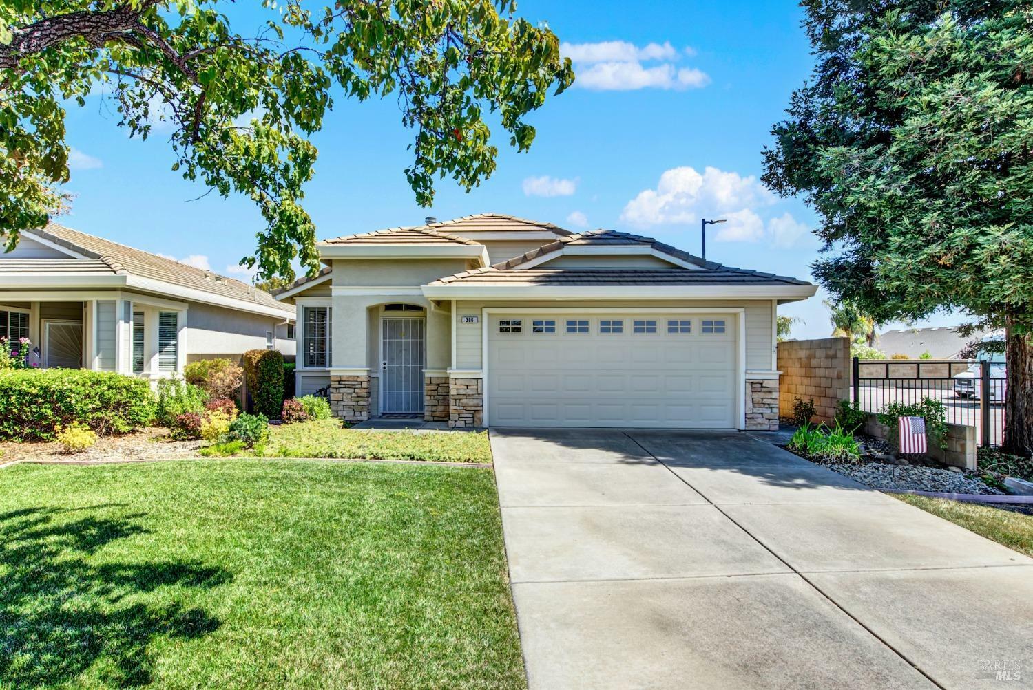 Property Photo:  386 Bartlett Lane  CA 95687 