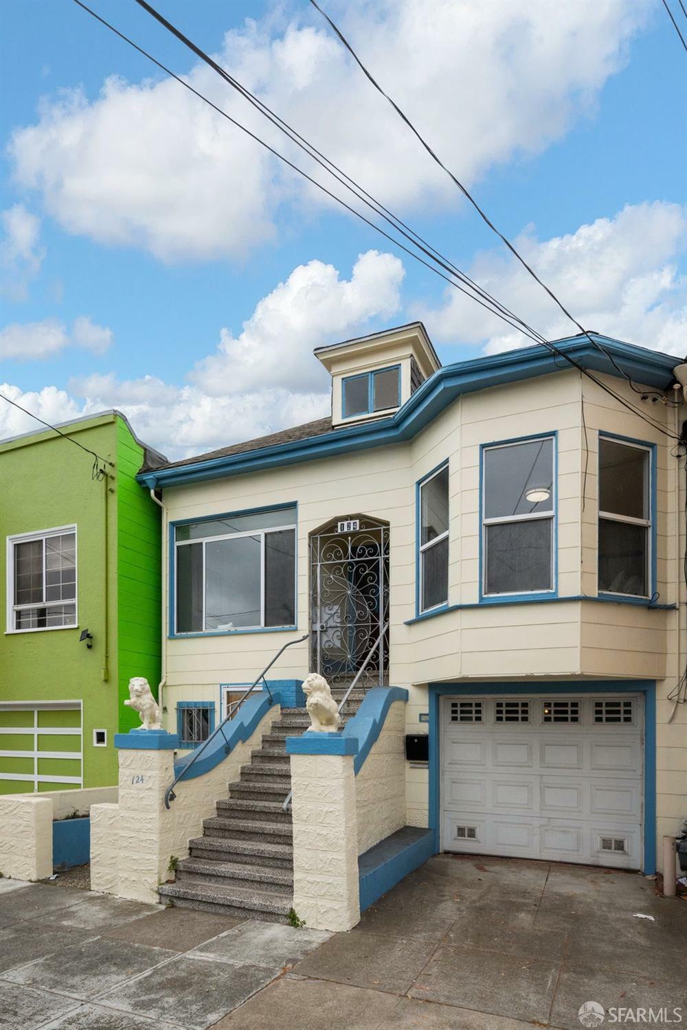 Property Photo: 124 Goettingen Street CA 94134