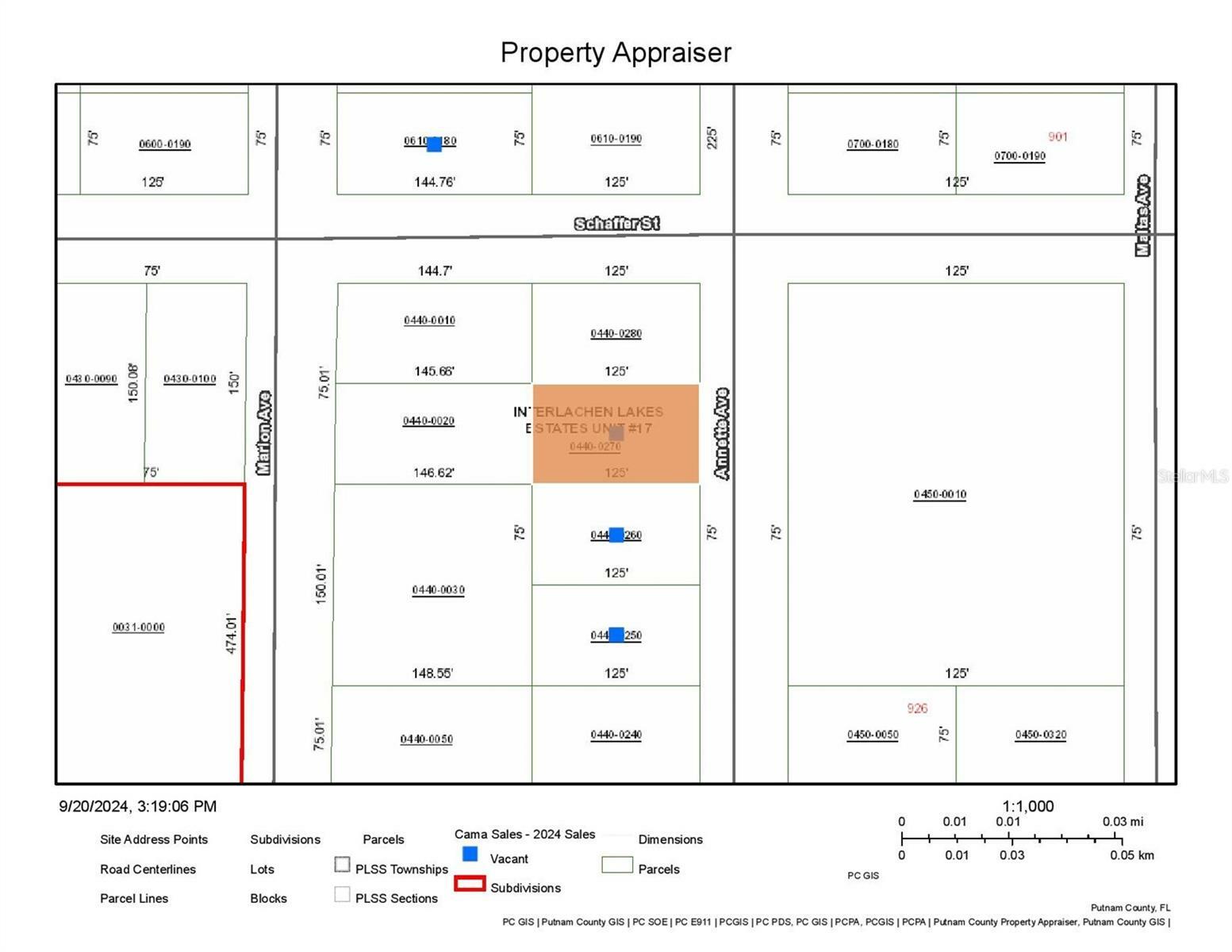 Property Photo:  933 Annette Avenue  FL 32148 