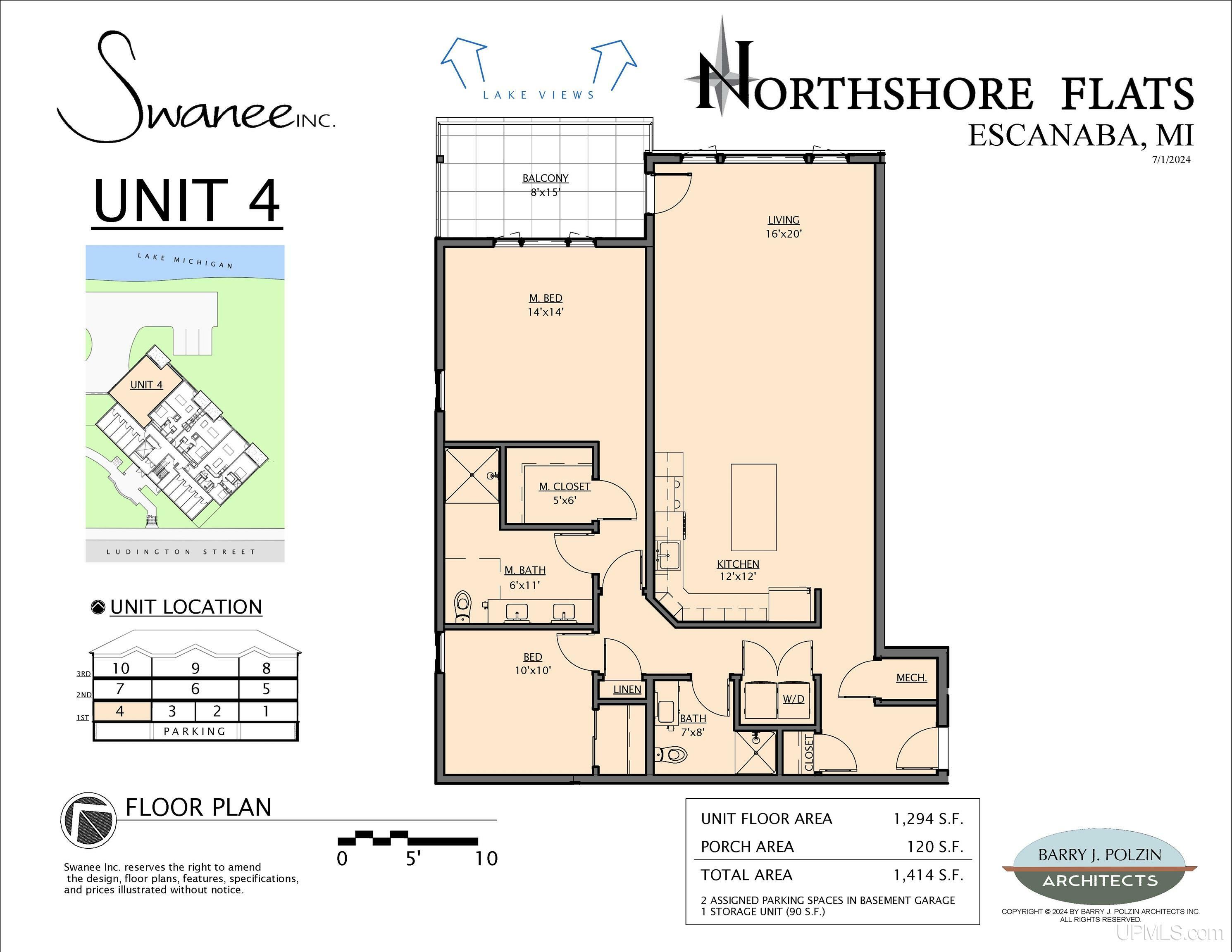 Property Photo:  200 Ludington (Unit 4) Street Proposed Unit 4, Building 1  MI 49829 