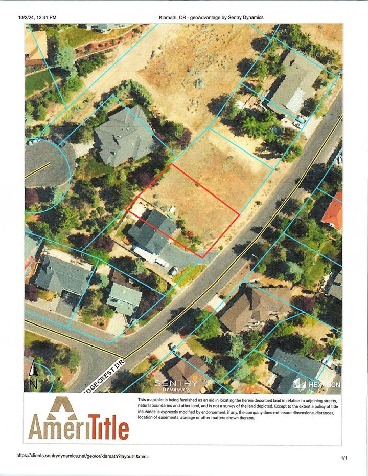 Property Photo:  Lot 9 Ridge Crest Drive  OR 97601 