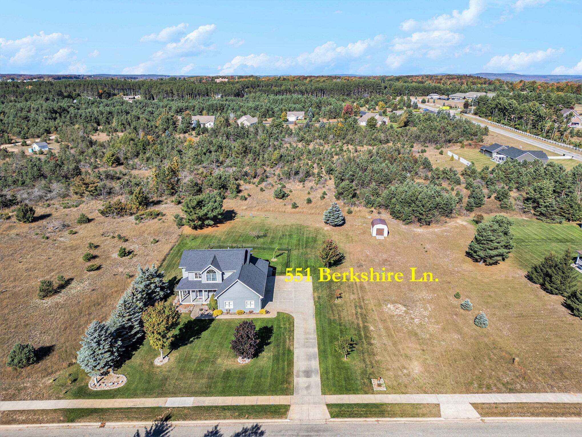 Property Photo:  551 Berkshire Lane  MI 49735 