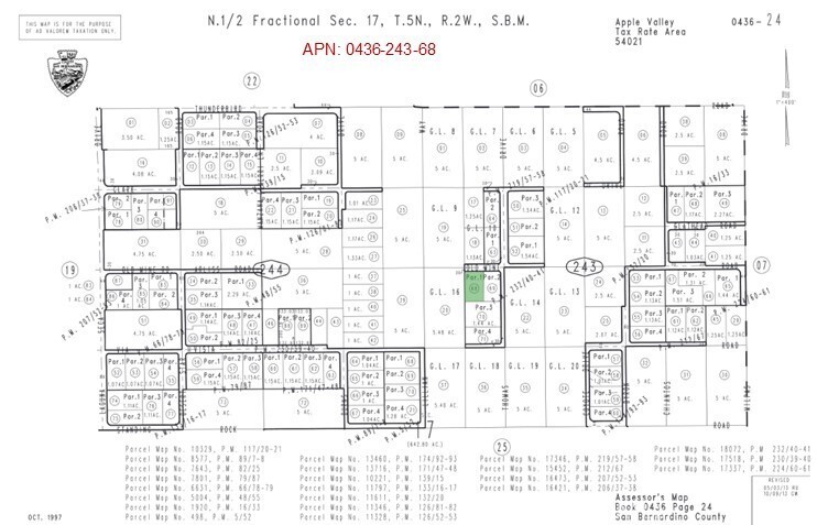 Property Photo:  1 Ac Old Mine Road  CA 92307 