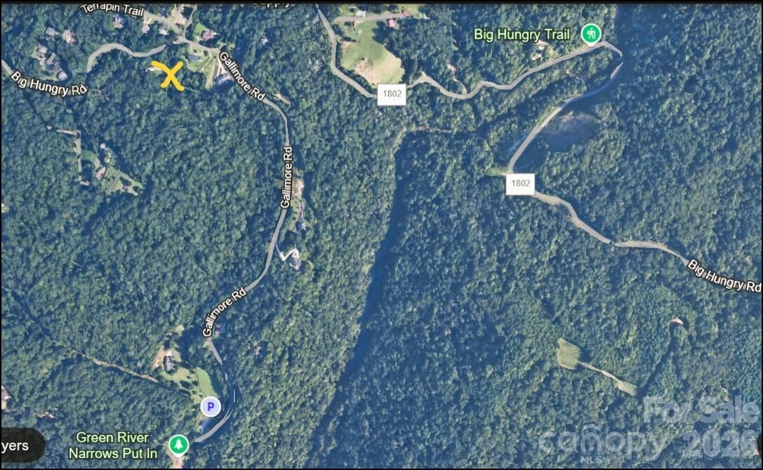 Property Photo:  5.64 Acres Big Hungry Road  NC 28731 