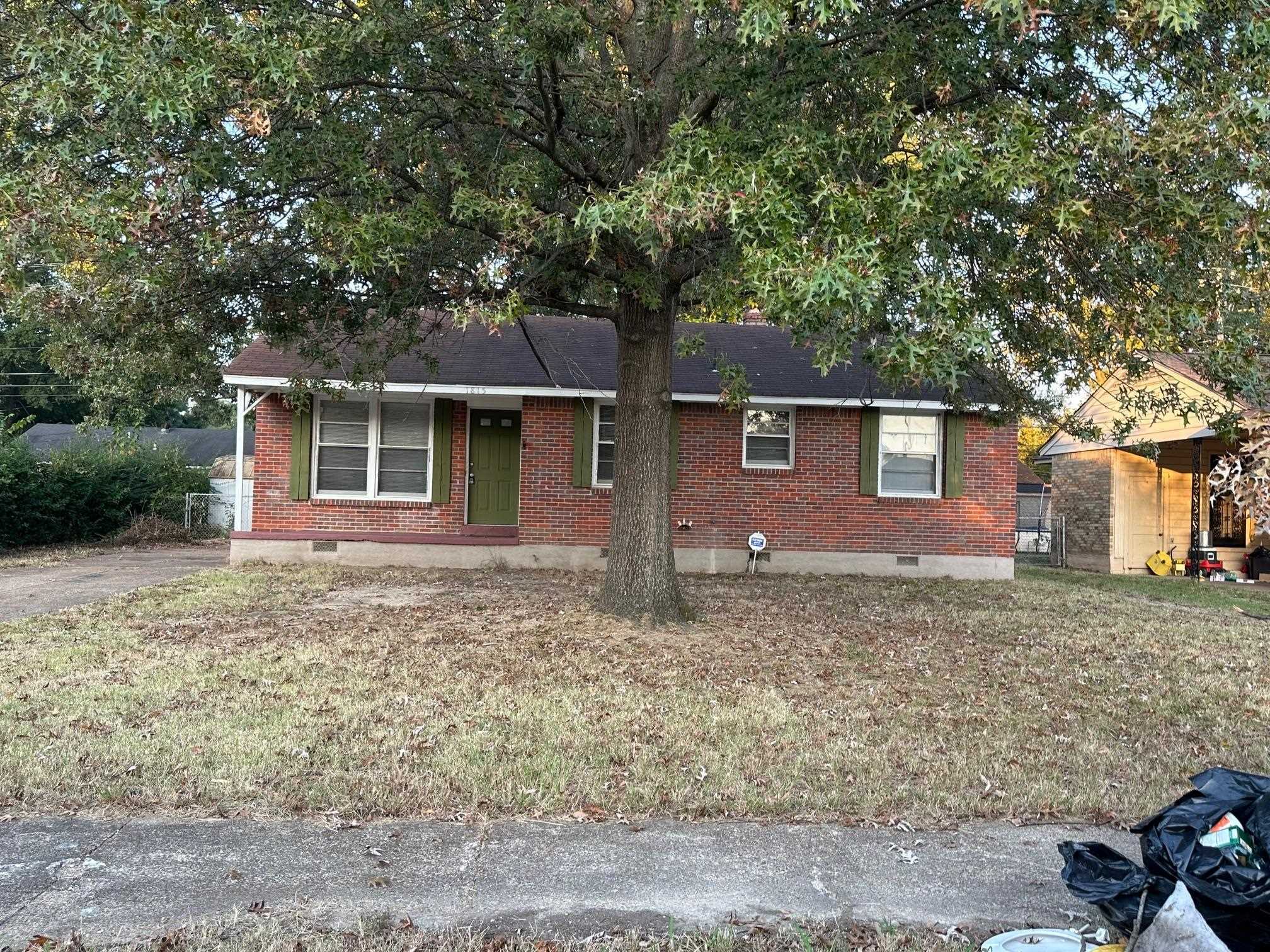 Property Photo: 1815 Denison St TN 38111