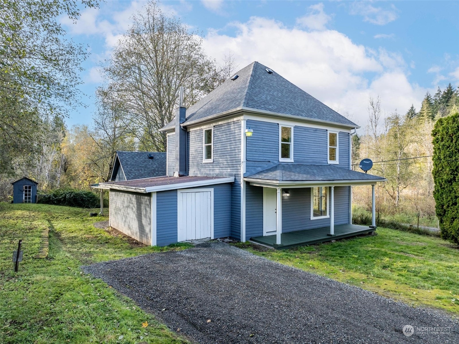 Property Photo:  1744 Little Hanaford Road  WA 98531 