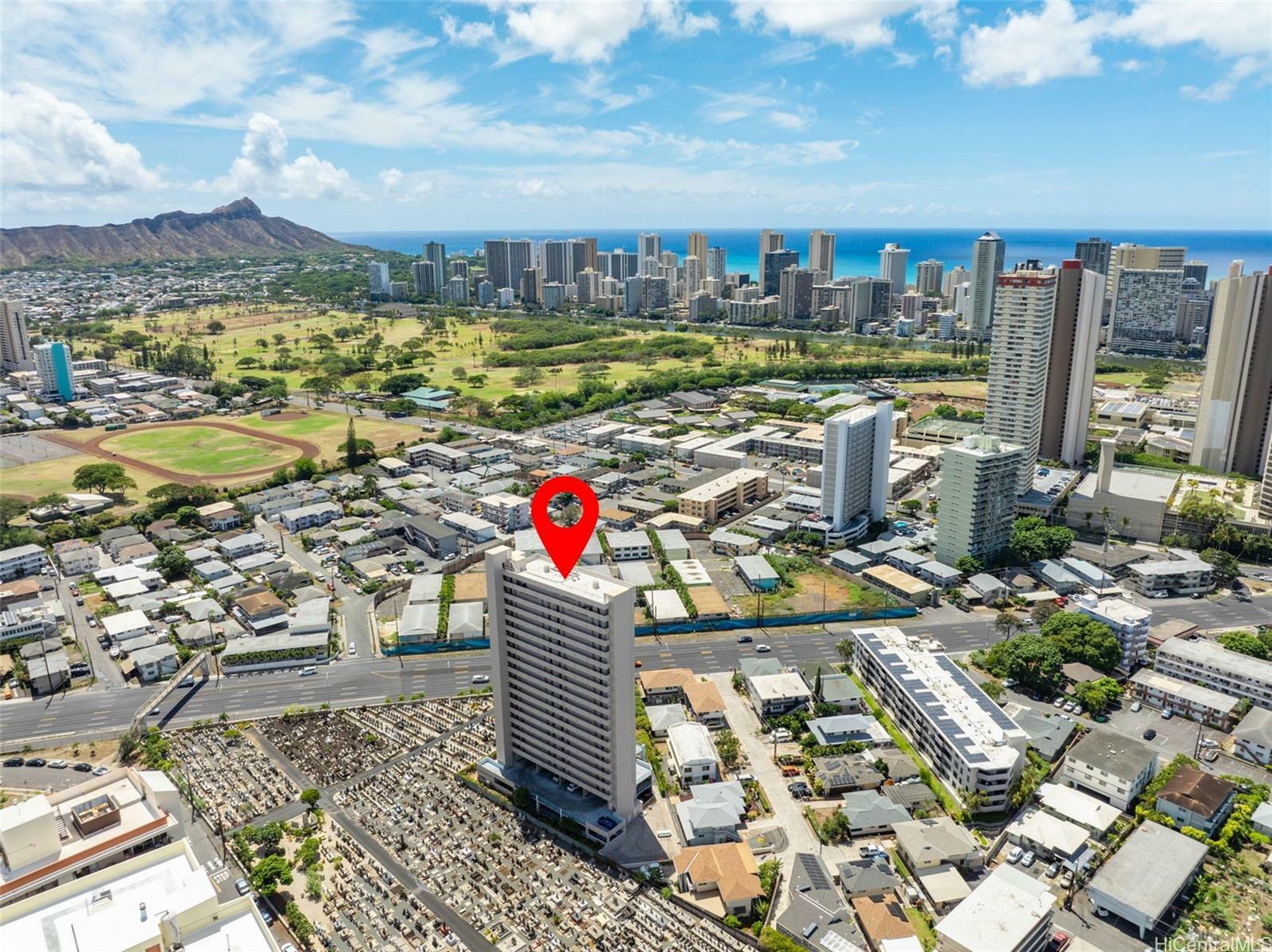 Property Photo:  2630 Kapiolani Boulevard 1701  HI 96826 