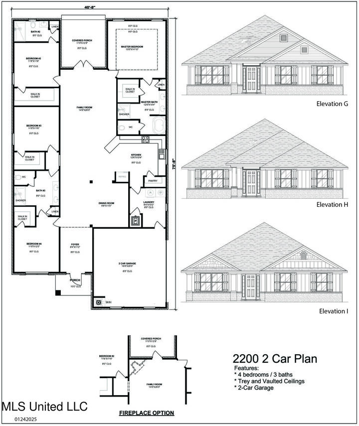 Property Photo: 4269 W Olivia Circle MS 38654