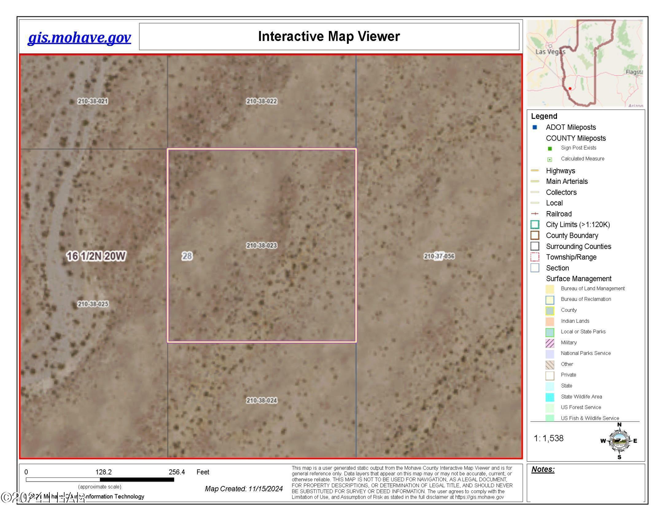 Property Photo: 2.0 North Of Polaris Rd AZ 86436