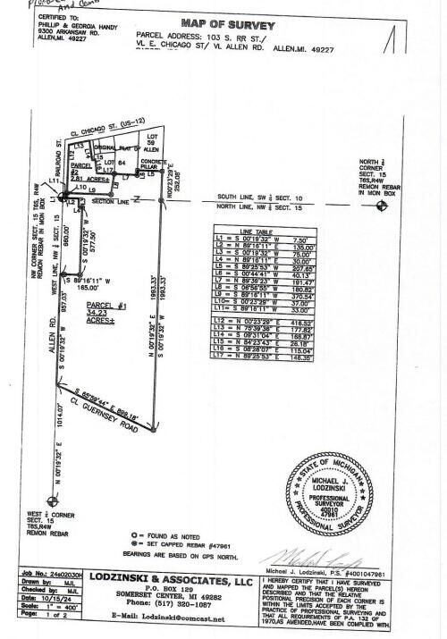 V/L Allen Road  Allen MI 49227 photo