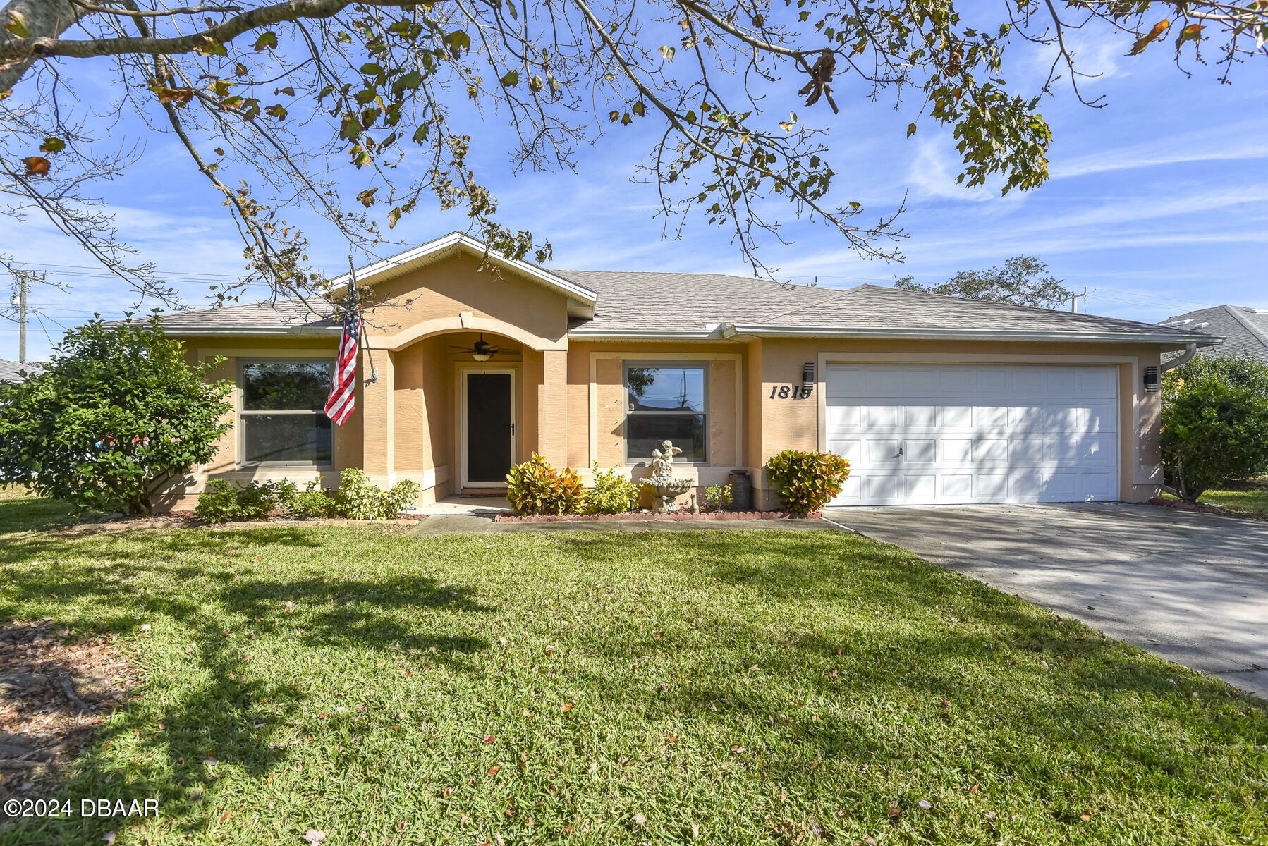 Property Photo:  1819 India Palm Drive  FL 32132 