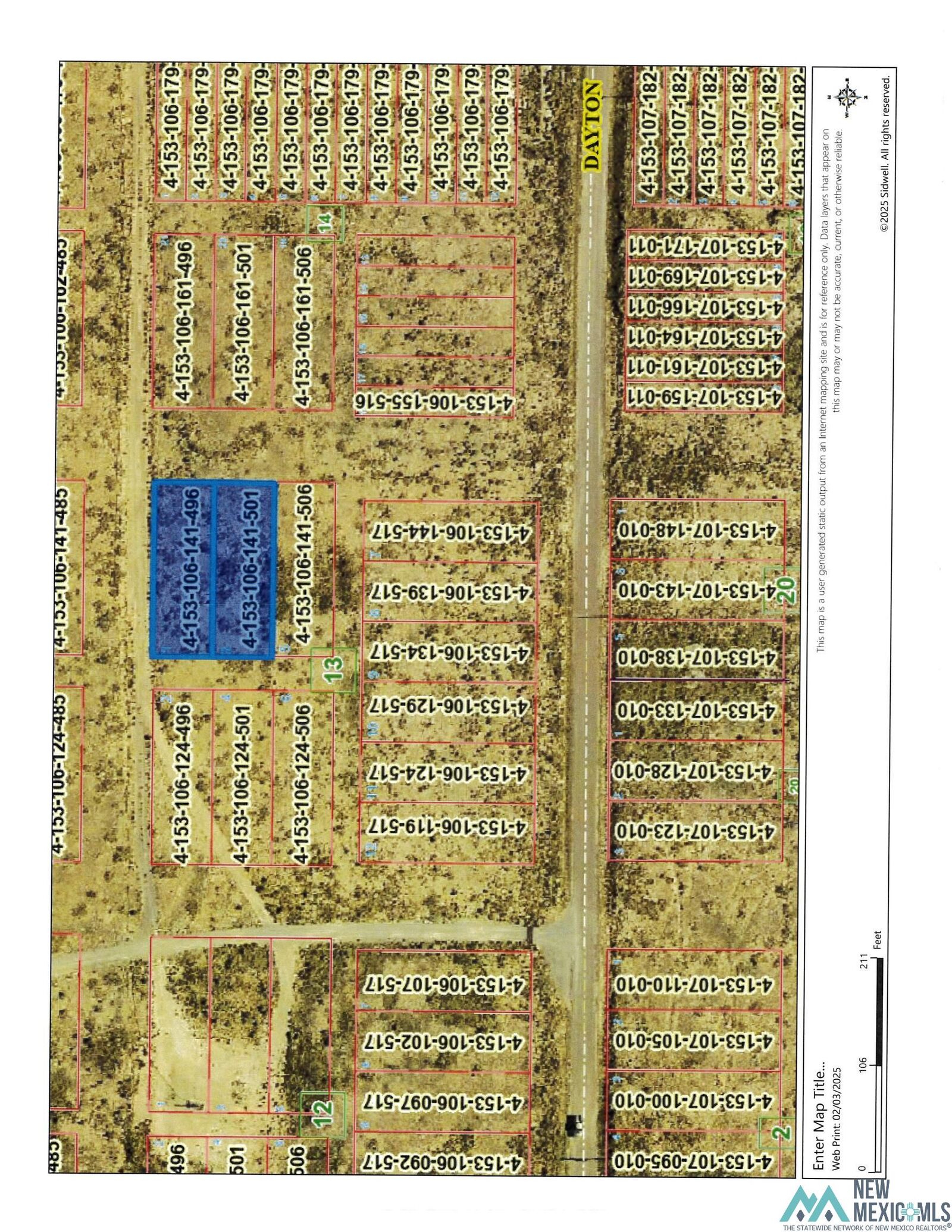 Property Photo: NE Of 20 Dayton Road NM 88210