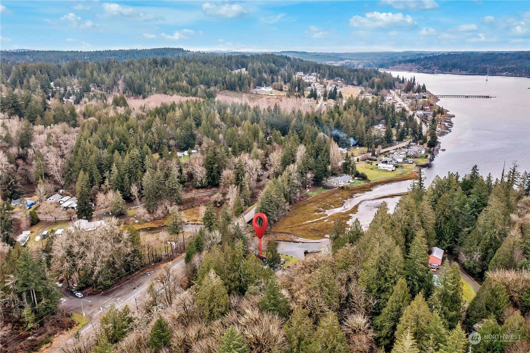 Property Photo:  8320 E Grapeview Loop Road  WA 98524 