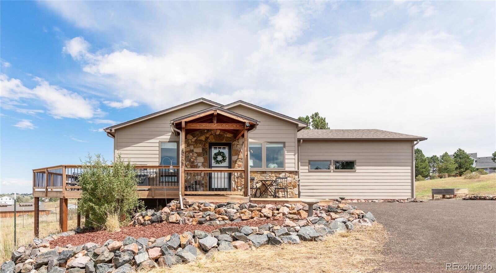 Property Photo: 8408 Vinegarroon Road CO 80138