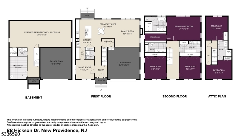 Property Photo: 88 Hickson Dr NJ 07974
