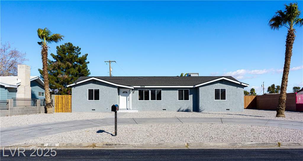 Property Photo: 4818 East Monroe Avenue NV 89110