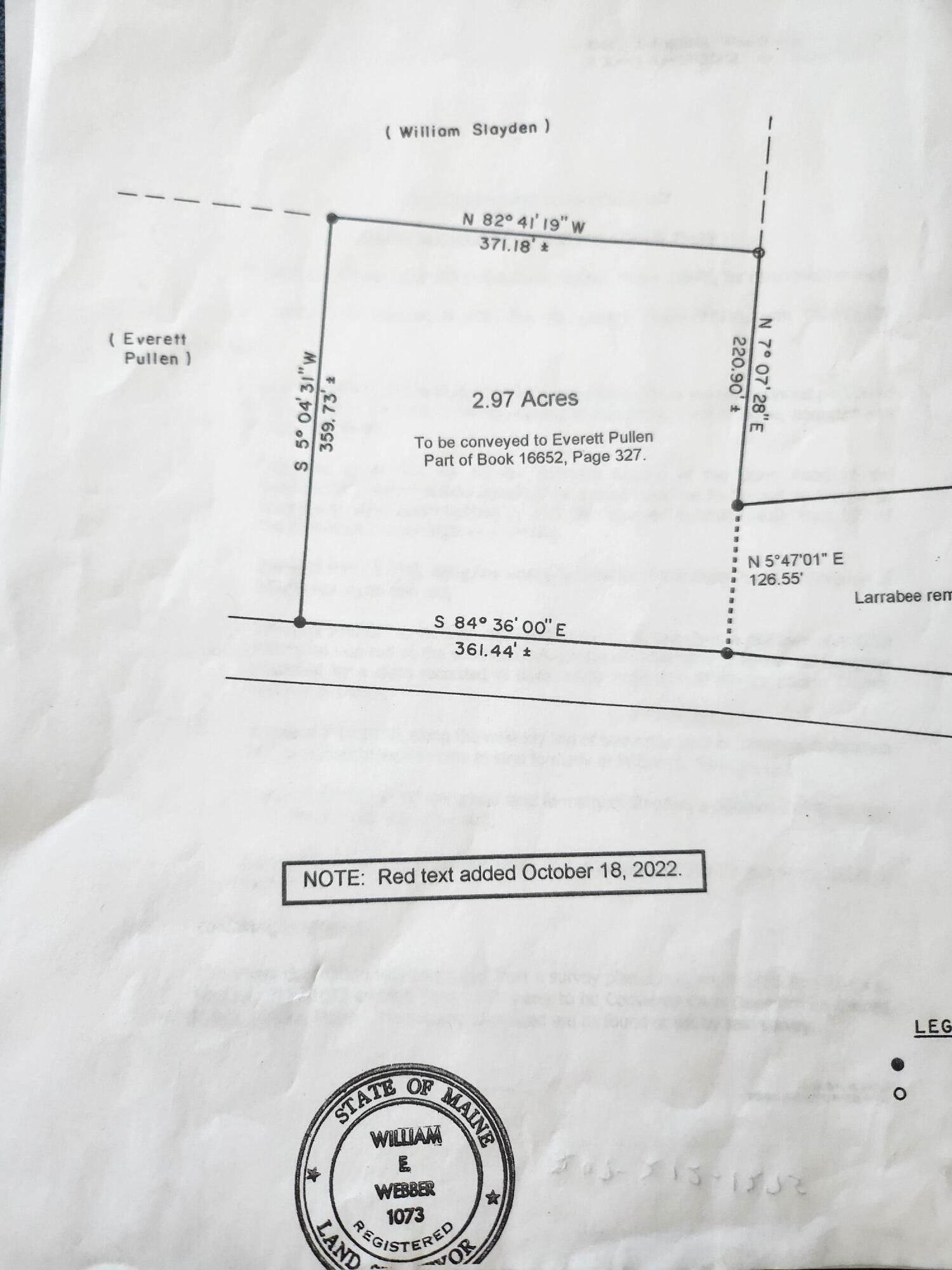 Property Photo:  Lot 49-1 Dunn Road  ME 04930 