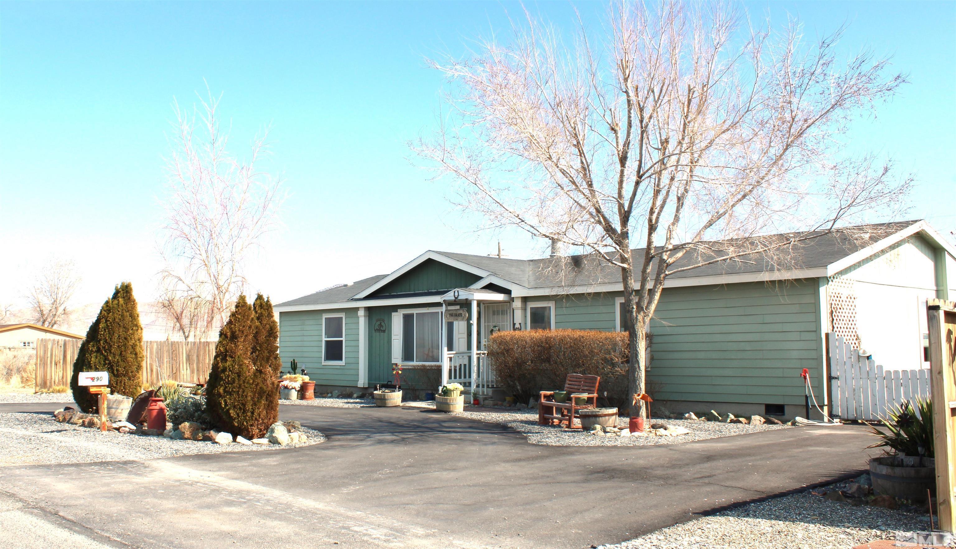 Property Photo:  290 Reservoir Road  NV 89419 