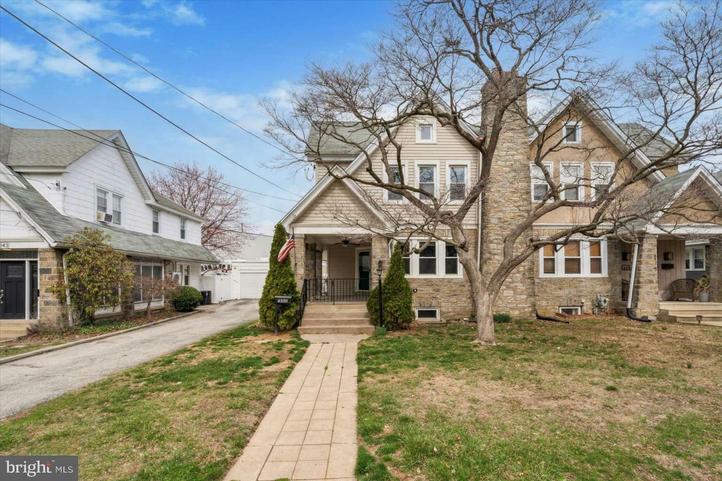 Property Photo: 4339 Woodland Avenue PA 19026