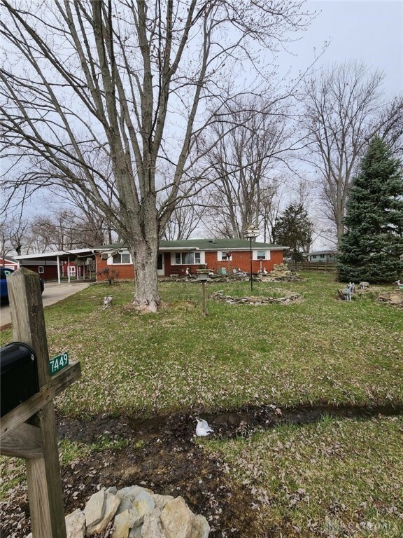 Property Photo: 7449 Zoar Road OH 45039