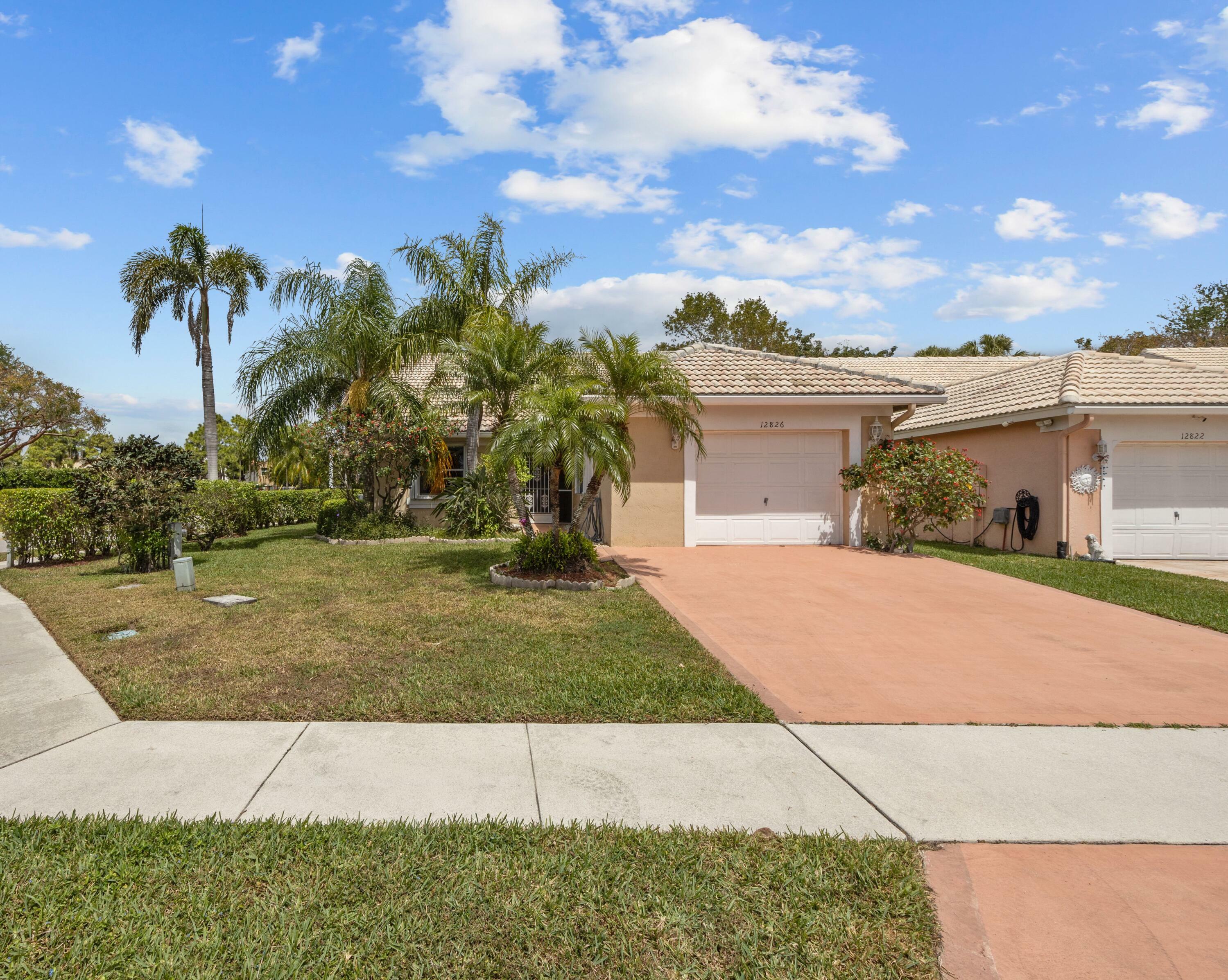 Property Photo: 12826 Hampton Lakes Circle FL 33436