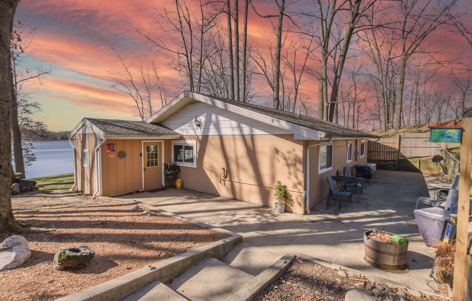 Property Photo:  7563 Popple Lane  MI 49274 