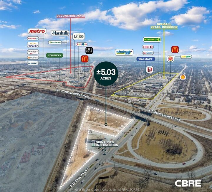 Property Photo:  2670-2714 Dougall Avenue  ON N9E 1R9 