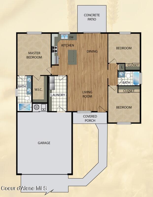 Property Photo: 9021 W Cultivator Ave ID 83858