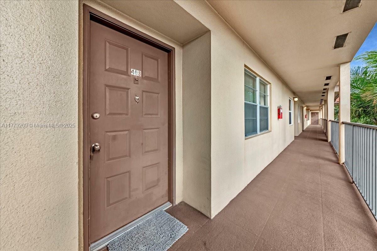 Property Photo: 13001 SW 11th Ct 408A FL 33027