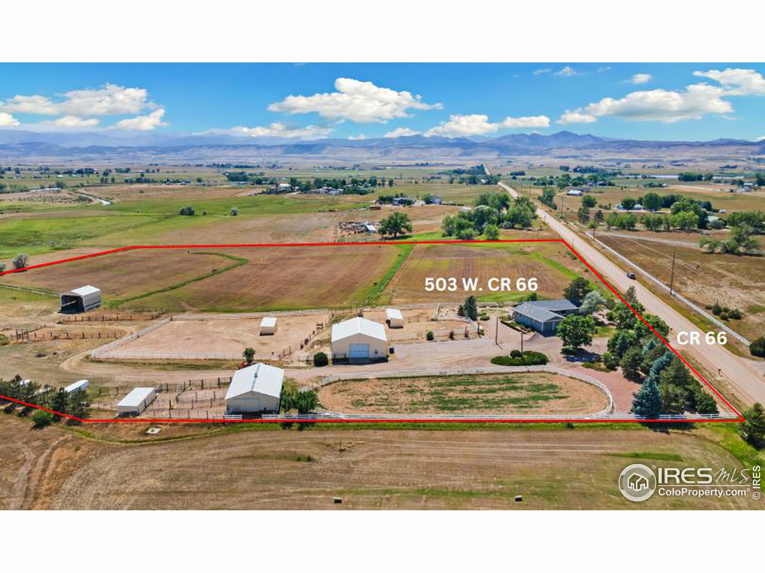 Property Photo: 503 W County Road 66 CO 80524